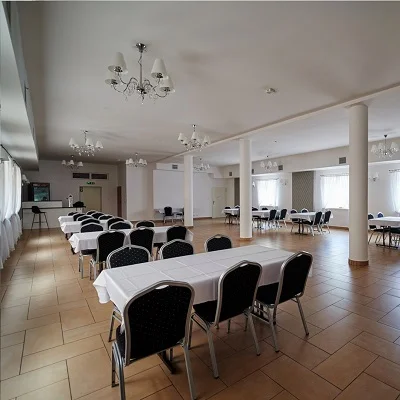 Hotelik Goldap pokoje konferencje restauracja