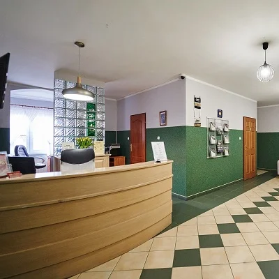 Hotelik Goldap pokoje konferencje restauracja