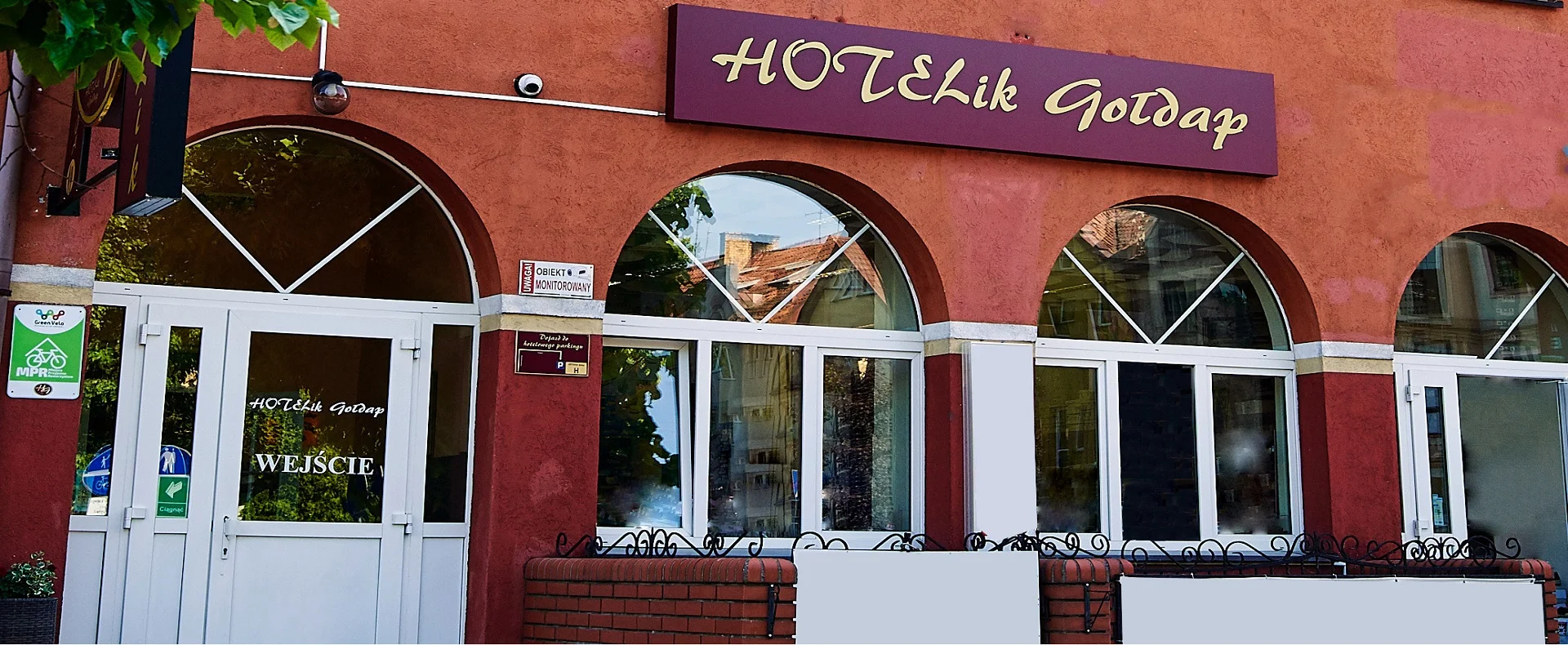 Hotelik Goldap pokoje konferencje restauracja